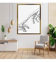 Altın  Çerçeveli tablo n593