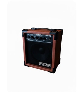 High Tone HT-10P HT-10P 10 Watt Özel Yapım Amplifikatör Plus Kompakt Tasarım, Temiz ve Güçlü Ses Çıkışı, Pratik Egzersiz Amfisi