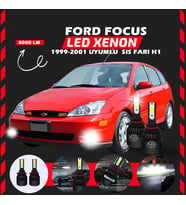 Ford Focus 1 1999-2001 Sis Farı Uyumlu Şimşek Etkili Led Xenon Light Series H1