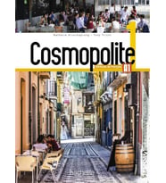 Cosmopolite 1 Livre de l'élève Methode de Français A1 + Cahier d'exercices + Corriges integres + Downloadable Audios-Videos
