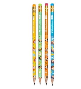 Faber Castell Pirates Kurşun Kalem Silgili - 5 adet