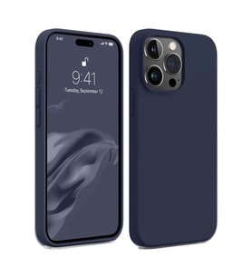 Newface Apple iPhone 15 Pro Kılıf First Silikon - Lacivert