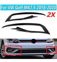 Volkswagen Golf 7.5 Sis Farı Çerçevesi Gti Piano Black 2018 Sonra