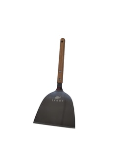 Kaliteli Çelik Bambu Saplı XLarge Pasta Spatulası-Tatlı Spatulası
