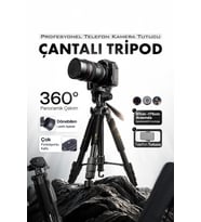 A Plus Tripod 175 Cm Profesyonel Telefon Kamera Tutucu Çantalı Tripod