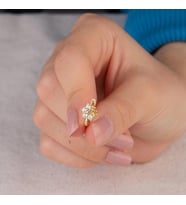 14 Ayar Altın Küpe 1,38 gr