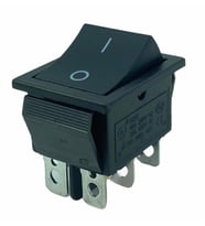 IC-107  Geniş Işıksız Anahtar On-On 6P