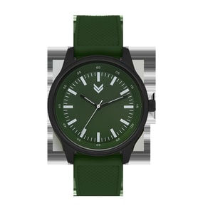 Hummel Erkek Kadın Spor Kol Saati Siyah Yeşil Hm-3002Ma-3 (Siyah-Yeşil)