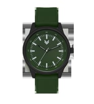 Hummel Erkek Kadın Spor Kol Saati Siyah Yeşil Hm-3002Ma-3 (Siyah-Yeşil)