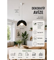 Wings Kanat Form Sarkıt Avize - Eskit Beton Görünümlü, Yatak Odası, Salon Sarkıt Avize - Beyaz