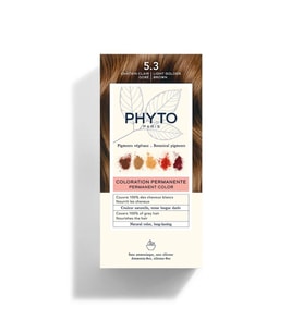 Phyto Color Bitkisel Saç Boyası - 5.3 - Açık Kestane Dore