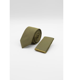Hardal 6 Cm Desenli Kravat 1090240143