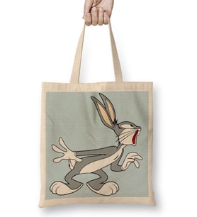 Looney Tunes Bugs Bunny Bez Çanta Uzun Saplı