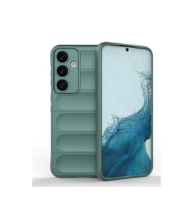 Samsung Galaxy S24 Kılıf Optimum Silikon - Koyu Yeşil