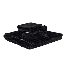 Pet Comfort Lodix Siyah Köpek Battaniyesi M 100x70cm