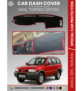 NİSSAN TERRANO DÜZ MODEL (1999-2003) Torpido Örtüsü Ön Göğüs Torpido Koruma Birebir Uyum Kaymaz