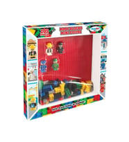 4 Figürlü 105 Parça BLOCK SET KUTULU Mega BLOCK SET LEGO UYUMLU