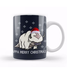 Appa Merry Christmas Avatar Kupa Bardak Porselen