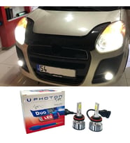 Fiat Doblo D3 Led Xenon Kısa Far Ampulü H7 Duo Yeni Seri Beyaz 2010-2015