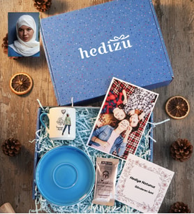 Kişiye Özel Karikatürlü Cute But Capricorn Oğlak Burcu Hediye Kutusu - Kişiye Özel Türk Kahvesi Fincanı, Türk Kahvesi 6 Gr, Fotoğraf 1 Adet Doğum Günü Hediyesi