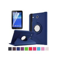 Samsung Galaxy Tab 3 Lite 7.0 T110 Uyumlu Zore Dönebilen Standlı Kılıf