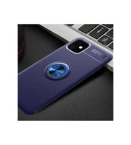 Apple iPhone 11 Uyumlu Kılıf Zore Ravel Silikon Kapak (Mavi)