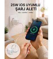 Type-c Hızlı Şarj Özellikli Cihazı Usb-c Kablo Dahil