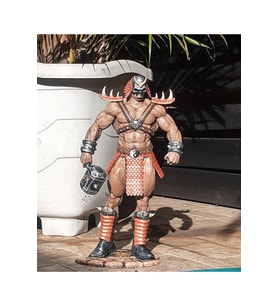 Mortal Kombat Shao Kahn Figür Mortal Kombat Shao Kahn Obje Büyük Boy 25CM