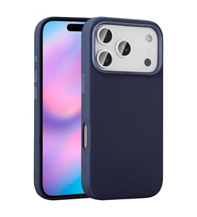 iPhone 17 Pro Kılıf M-safe Şarj Özellikli PU Deri Görünümlü Kupra Kılıf