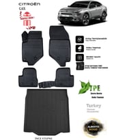 Citroen C4X 2023 Araca Özel 3D Paspas Ve 3D Bagaj Havuzu
