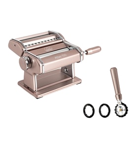 Marcato Atlas 150 Pastel Pembe Makarna Makinesi + Pastawheel