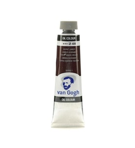 Talens Van Gogh Yağlı Boya 40 ml. 409 Burnt Umber 