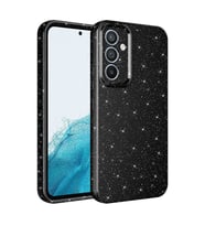 Samsung Galaxy A05S Uyumlu Kılıf Kamera Korumalı Simli Lüks Zore Koton Kapak