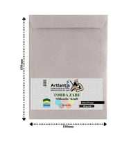 Torba Zarf 13x17 Cm Kraft 90 Gr Silikonlu 100'lü 1 Paket Artlantis 130*170 Mm Torba Zarf Kraft 100 lü 1 Paket (Renksiz)