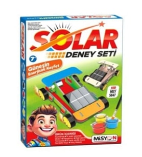 Misyon Solar Araba Deney Araba Modeli Seti