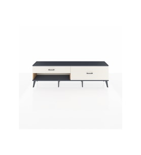Arges TV Ünitesi 2 Çekmeceli  176x30x51 Çam-Antrasit/Aytaşı