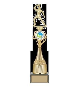 ODAK KUPA - Figürlü Kupalar - Masa Tenisi Erkek Figürlü Kupalar FG-033 A - 42 cm