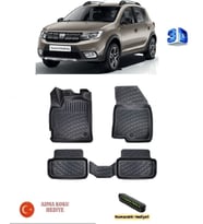 Dacia Sandero 2020 Sonrası Uyumlu 3D Havuzlu Paspas ASMA KOKU VE NUMARATÖR HEDİYELİ