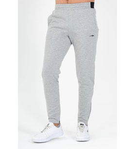 Maraton SlimFit Erkek Dar Paça Gri Melanj Eşofman Altı