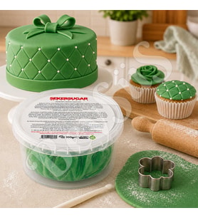Yeşil Şeker Hamuru 200 g