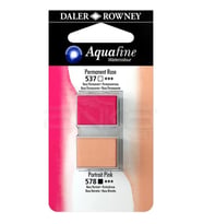 Daler Rowney Aquafine Sulu Boya Tablet 2li Permanent Rose-Portrait Pink
