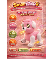 SmartPaw Sesli Işıklı Akıllı Robot Köpek Çocuklara Eğlenceli Dijital Dost! (Çok Renkli)
