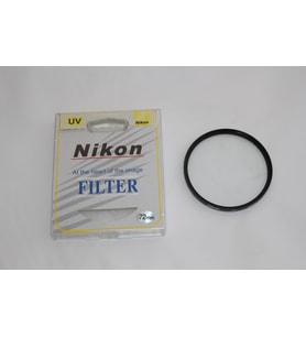 Nikon 72mm UV Filtre - Lens Koruma  Uyumlu: AF-S NIKKOR 24-70mm f/2.8E, 18-200mm f/3.5-5.6G, 70-200mm f/2.8G