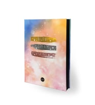 Bam 14,8x21 Lastikli Defter Siyah Yaprak-I Dream My Painting and I Paint My Dream
