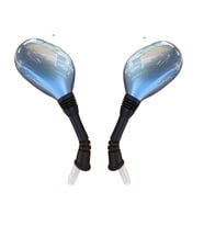 Honda Spacy Alpha 110 Ayna Seti Oem Mavi - Arasmoto (Siyah)