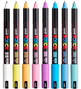 UNI POSCA 8Lİ 1MR
