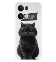 Oppo Reno 13 Pro Kılıf Boutique Baskılı Resimli Don't Touch Cat Pcode -011