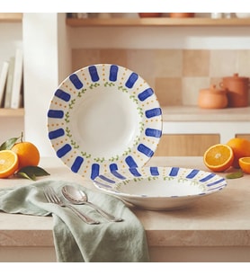 GÜRAL PORSELEN Kayısı 26 cm Salata ve Makarna Kasesi