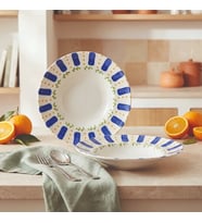GÜRAL PORSELEN Kayısı 26 cm Salata ve Makarna Kasesi