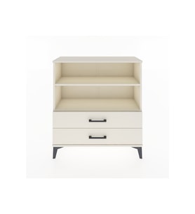 Arges Şifonyer 2 Raflı 2 Çekmeceli 88x30x96 Aytaşı-Aytaşı